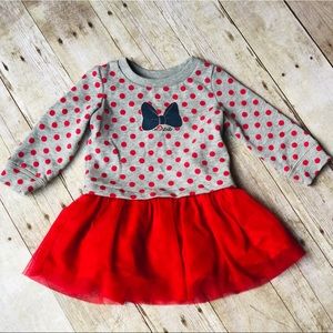 Adorable babyGap Disney Minnie dress w/ polka dots